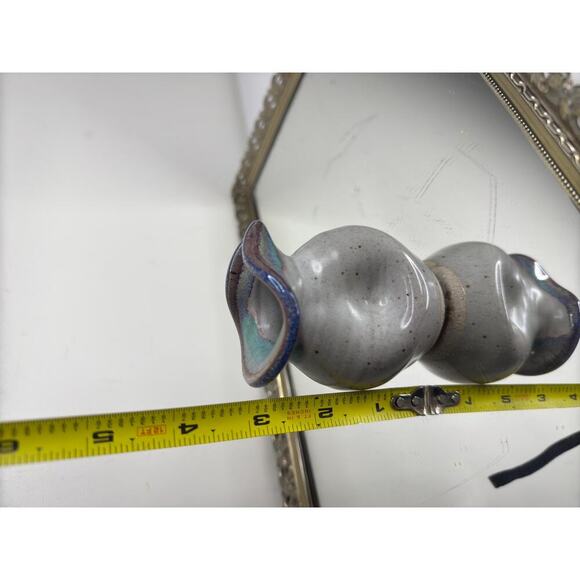 Smokey Mountain Pottery Gatlinburg, TN Pinched Pot Personal Creamer Art Pottery - Picture 8 of 10